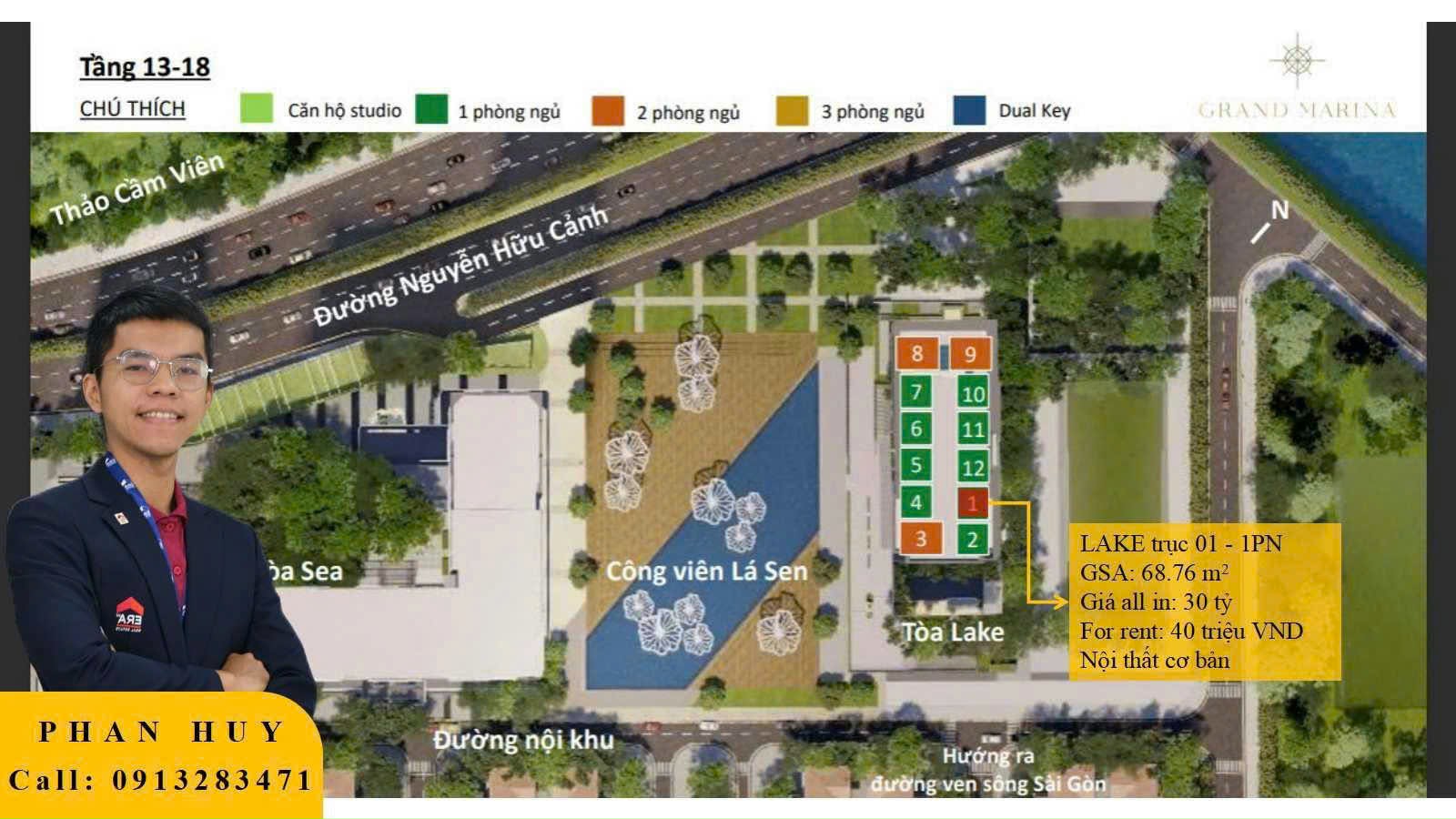Cập Nhật Giỏ Hàng Chuyển Nhượng/Cho Thuê Căn Hộ Grand Marina Saigon - Toà Sea & Lake